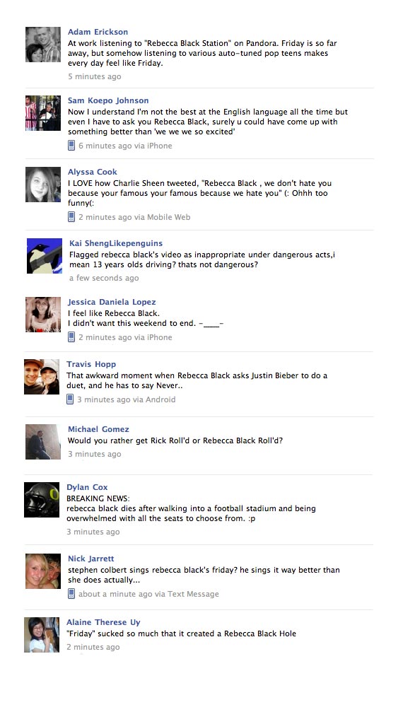 funny statuses for facebook. Funny Status Updates about